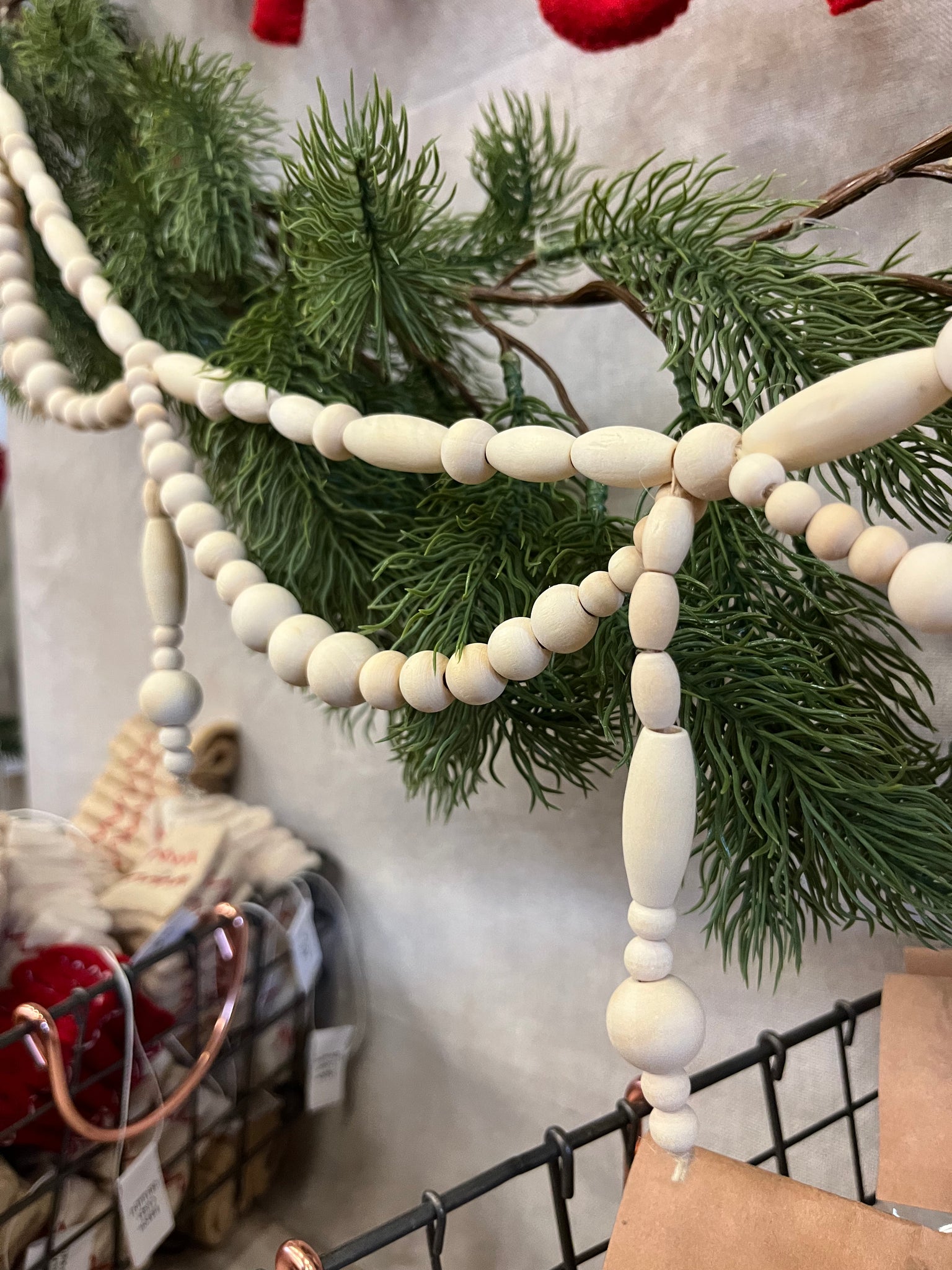 Wood Bead Garland